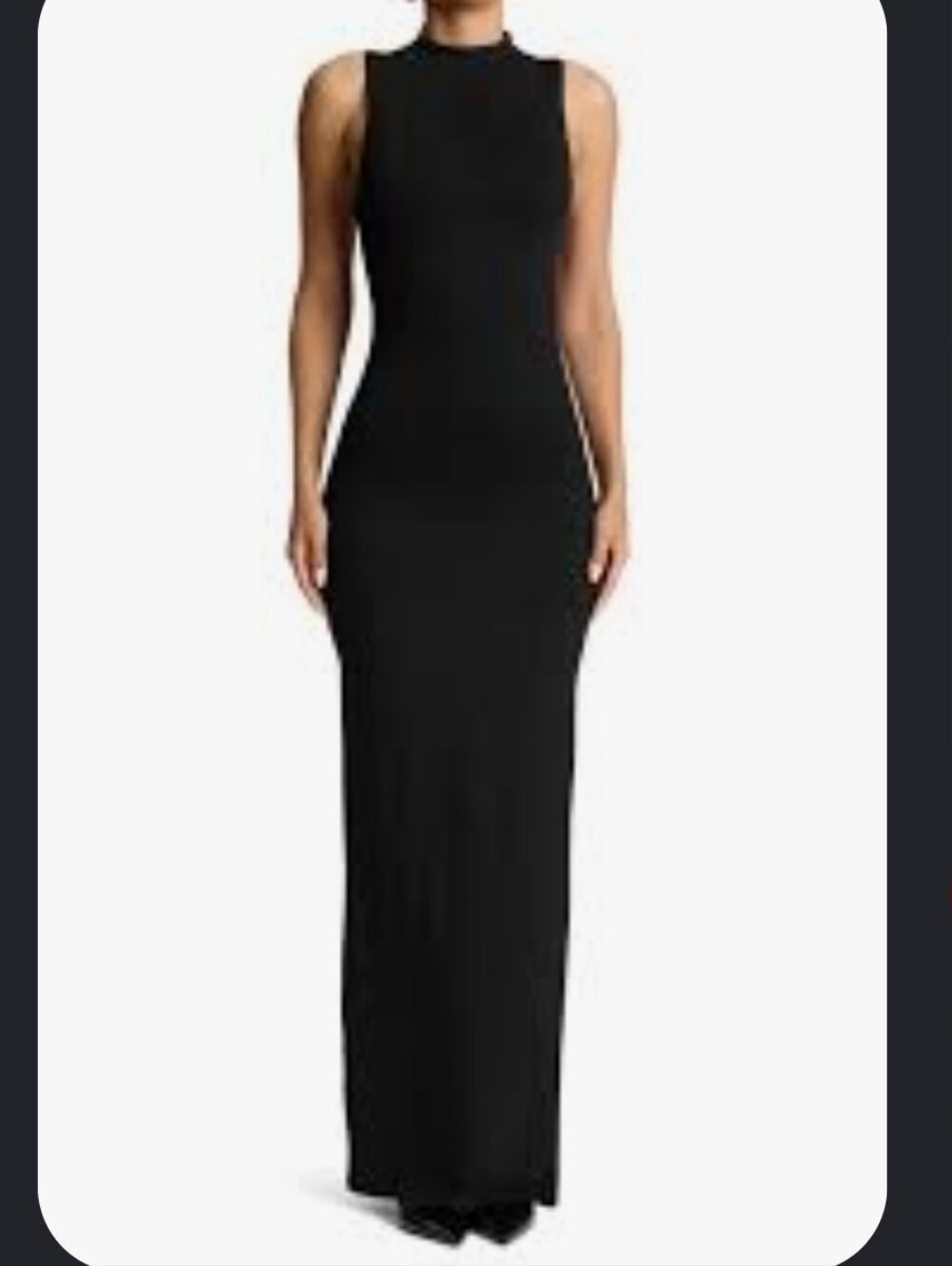 Zara High-Neck Sleeveless Maxi Dress Size M